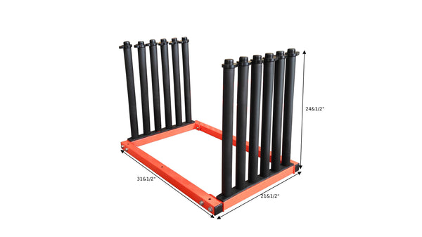 Windshield Metal Rack 5-Slot Heavy Duty WR-5