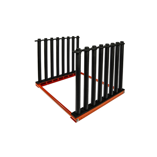 Windshield Rack 7-slot Low-base Heavy Duty WR-7